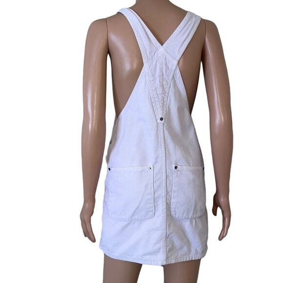 Asos//denim Curduroy pale purple overall dress romper multiple pockets SZ UK 4 - Picture 4 of 11